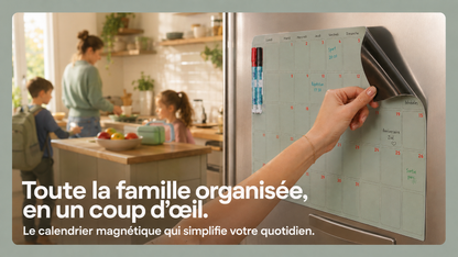 Calendrier magnétique familial